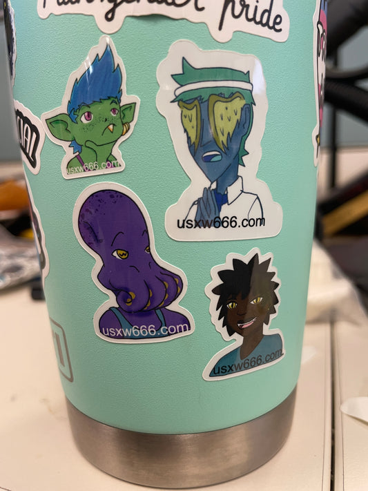 USXW Stickers Series 2