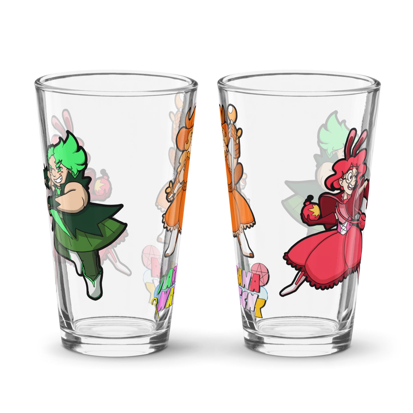 Team Witch Pint Glass